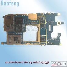 Raofeng разблокирована для samsung galaxy S4 mini i9195i материнская плата 8 Гб вся функция материнская плата с полной логика чипа