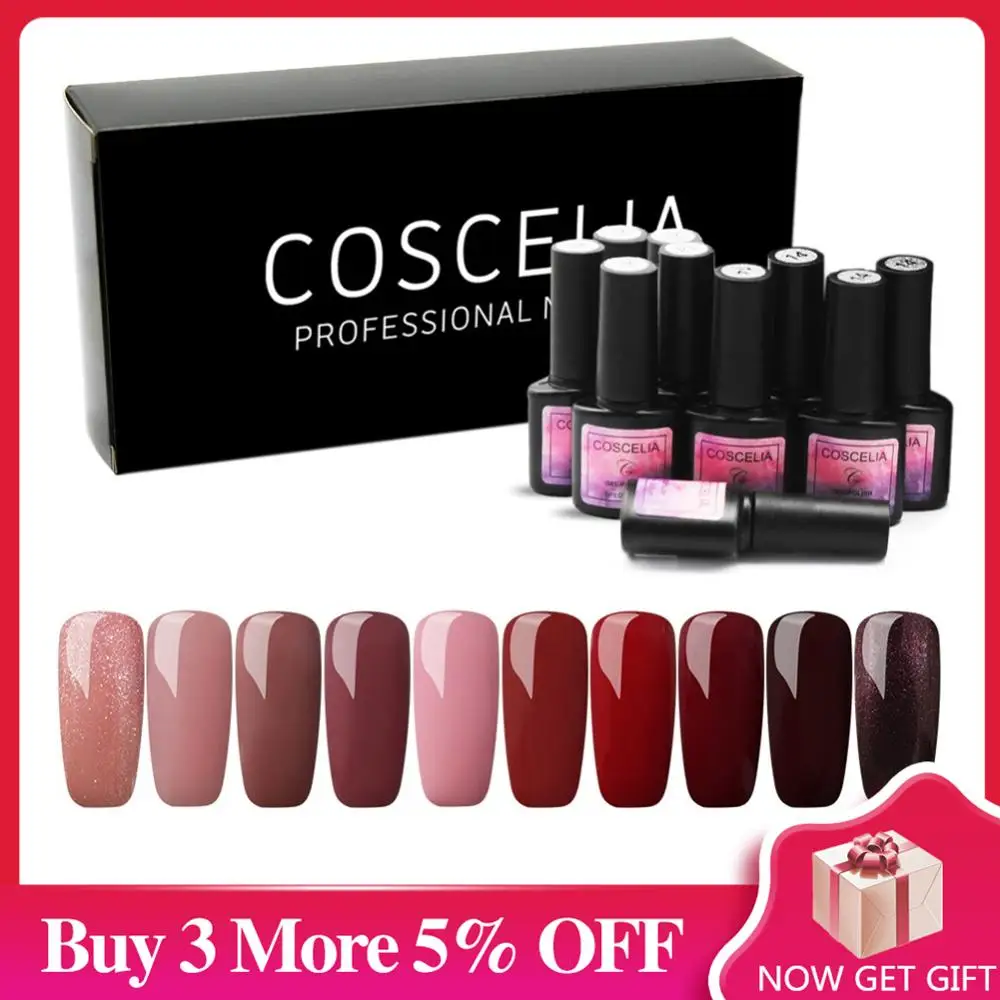 

10PC Nail Polish 8ml Gel Polish UV Gel Nail Polish Gel Varnish Vernis Semi Permanant Uv For Nail Art Uv Gel Nail Polish