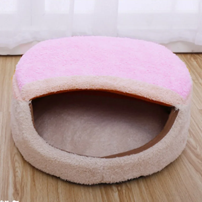 

Warm Dog Beds House Soft Small Dog Kennel Winter Pet Beds Dog Sleeping Mats Cat Bed House 10a30