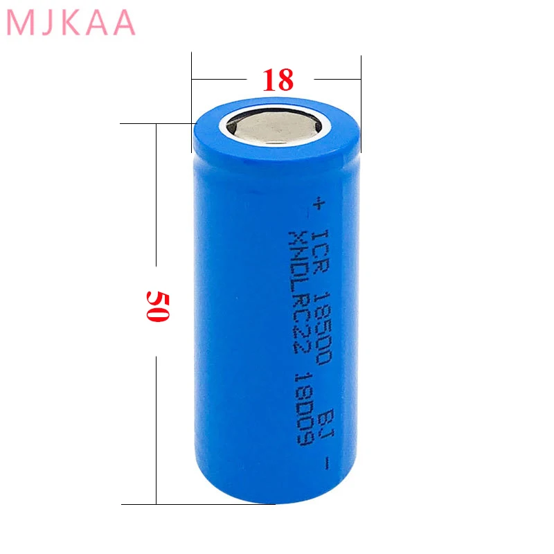 

2019 1Pcs 2pcs 4pcs 8pcs 18500 XNDLRC22 3.7V 1400mAh Rechargeable Battery