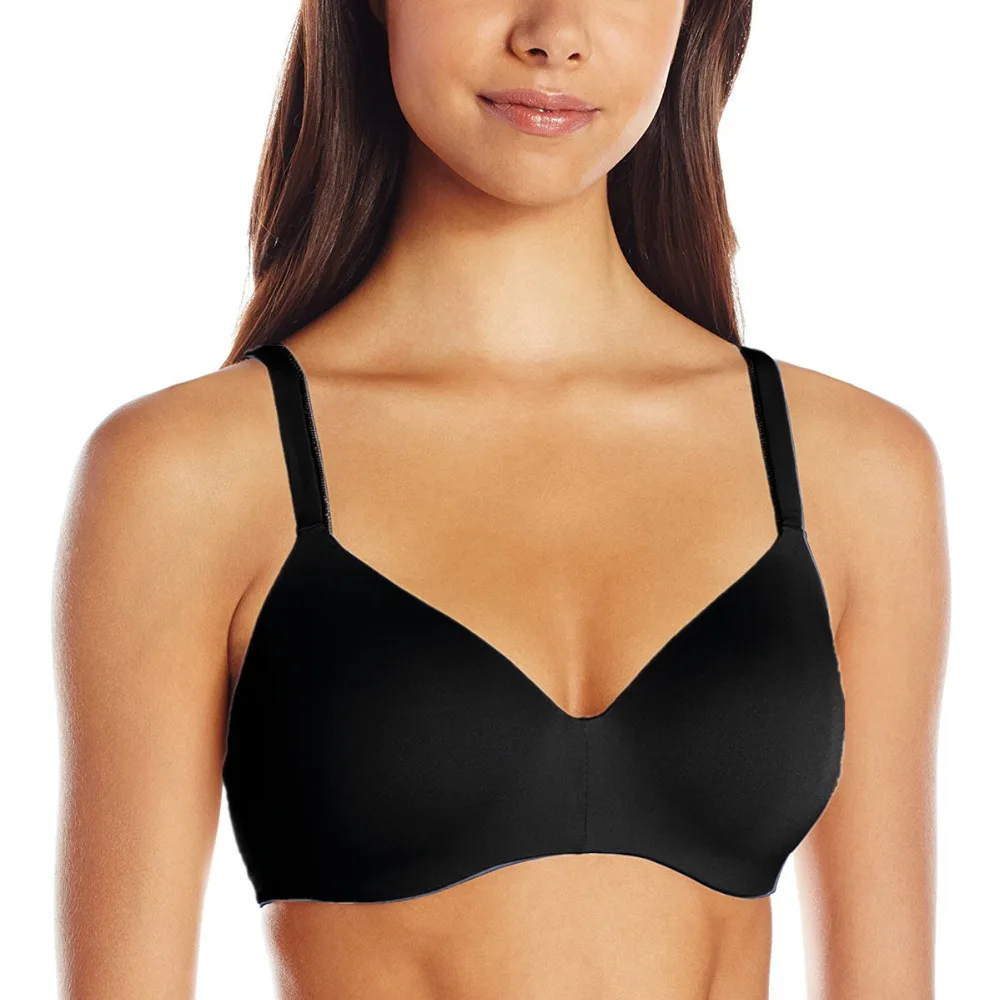 

Women's Ultimate T-Shirt Bra Soft Foam Wirefree Seamless Everyday Padded Bra H427