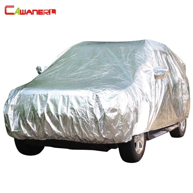 Cawanerl 3-Layer Car Cover Outdoor Sun Ice Screen Rain Snow Dust Resistant  Hail Protection Waterproof Cotton Inside Auto Cover - AliExpress