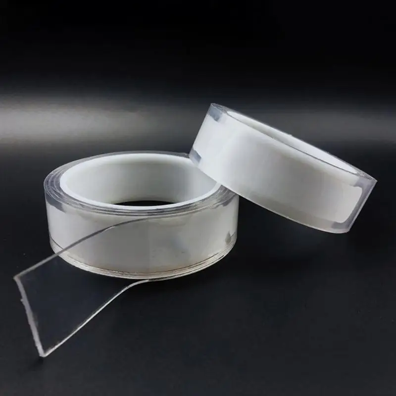 

Double-Sided Adhesive Nano Tape Transparent Tape Reuse Waterproof 3m Adhesive Tape Washable Tapes Indoor Outdoor Gel Stickers
