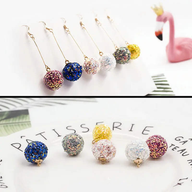 DIY fall and winter style Bling pendant for earring/hair accessory