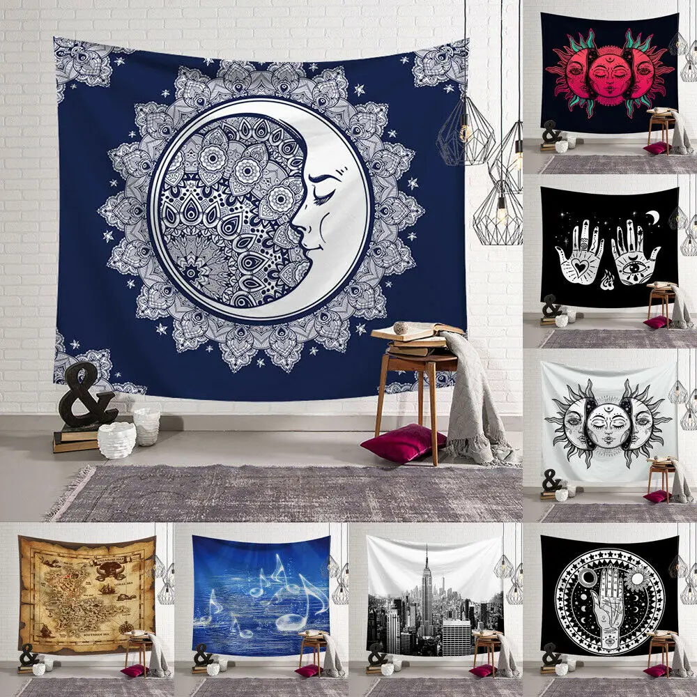 

Tapestry Wall Hanging Polyester Mandala Pattern Blanket Tapestry Home Decor