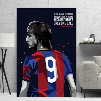

Johan Cruijff Art Picture for Living Room Decoration Canvas Painting Home Decor