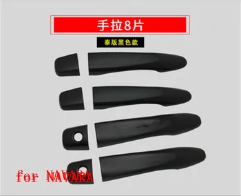 

ABS Chrome Door Handle Bowl Door handle Protective covering Cover Trim for Nissan NAVARA NP-300 2014-2018 Car styling