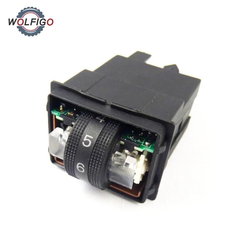 WOLFIGO New Heated Seat Heater Switch Dial Switch Button Rear Left or