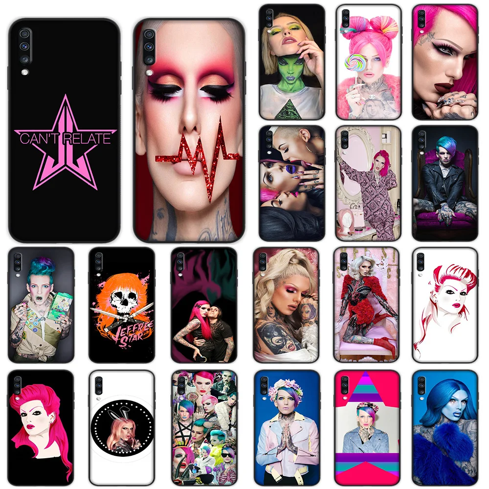 

Jeffree Star Soft Case for Samsung Galaxy A5 A6 A7 A8 A9 Plus A10 A20 A30 A40 A50 A60 A70 M40 Cover