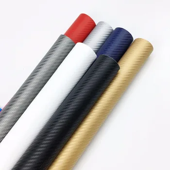 

300cm*30cm 3D Carbon Fiber Fibre Vinyl Film Sheet DIY Car Stickers Waterproof Motorcycle Car Styling Wrap With packaging Access