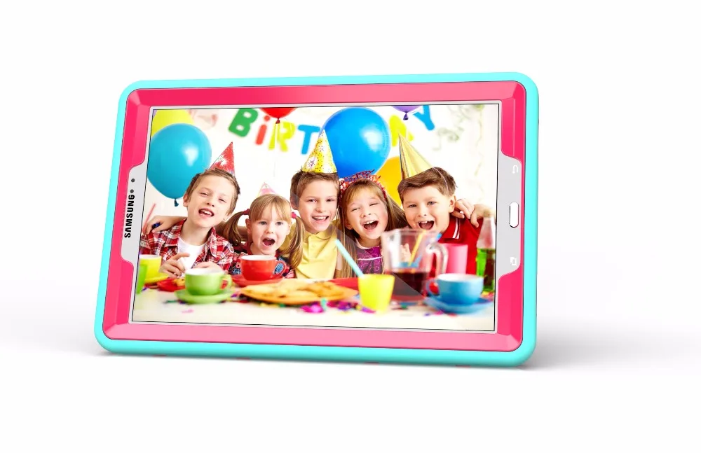 Малыш противоударный чехол для samsung Galaxy Tab 10 1 Обложка Kickstand силиконовый 2016 s ручка