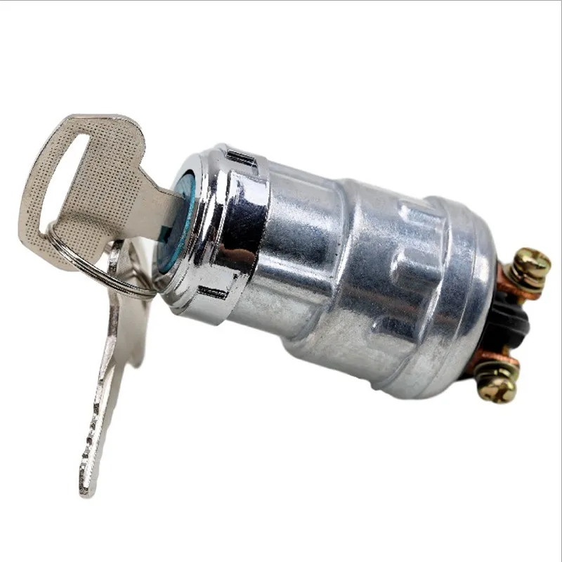 High Performance Motorcycle Ignition Key Start Switch 2 Keys Motobike