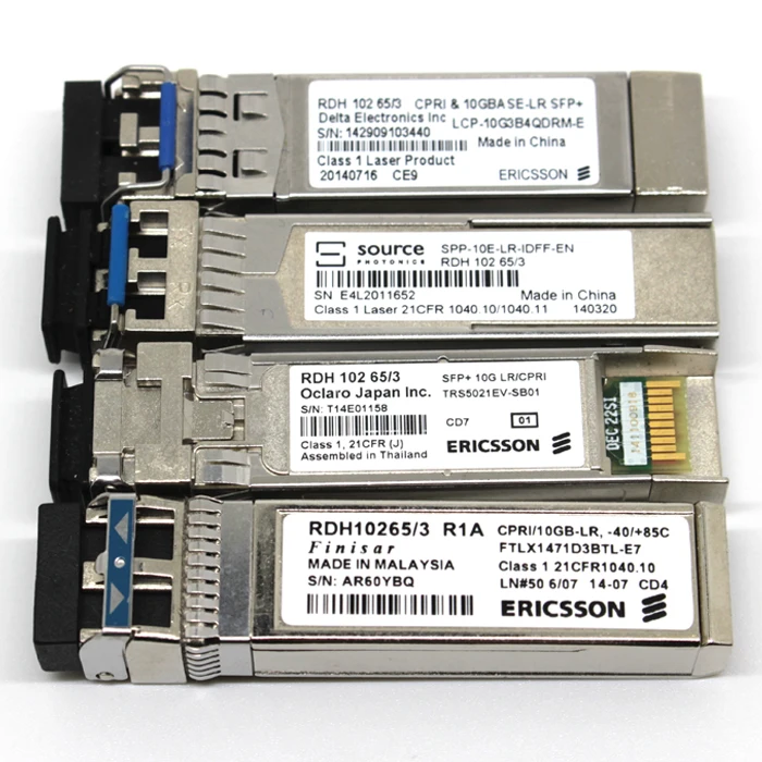 

Ericsson RDH 102 65/3 10 g - 1310 - nm - 10 km single-mode SFP + module