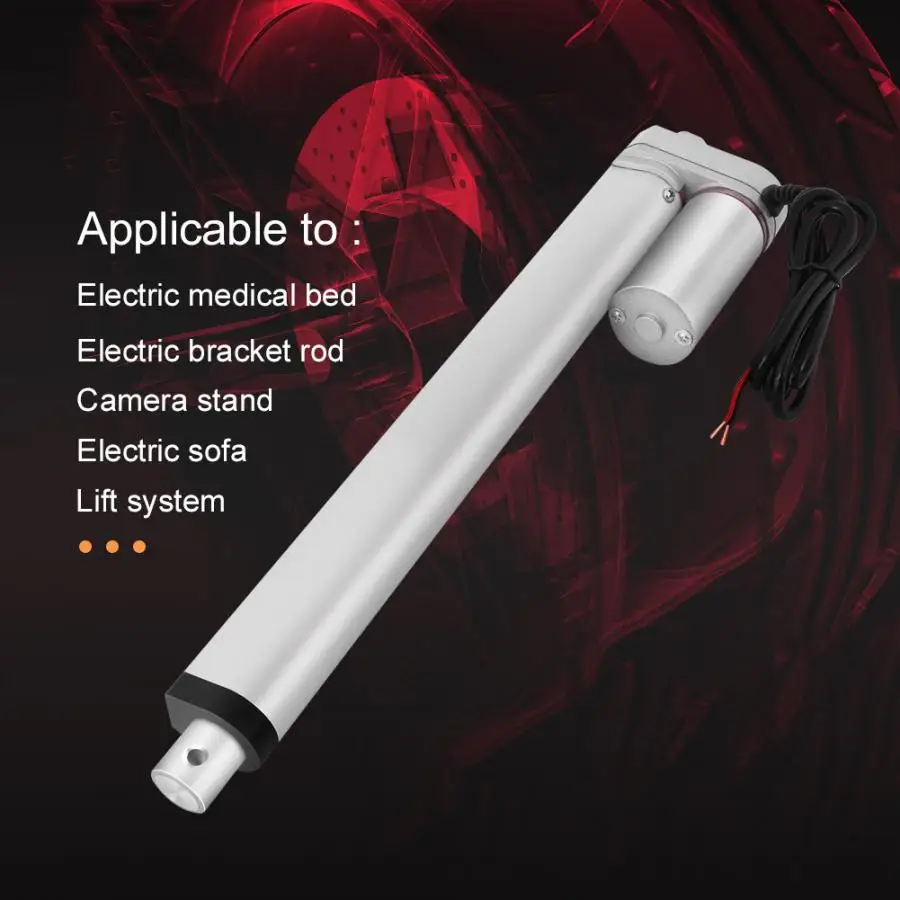 Linear Actuator 300mm Stroke Heavy Duty 750N Linear Actuator DC 12V Electric Lift Motor 750N Linear Actuator Linear Actuator 300mm Stroke Heavy Duty 750N Linear Actuator DC 12V Electric Lift Motor 750N Linear Actuator