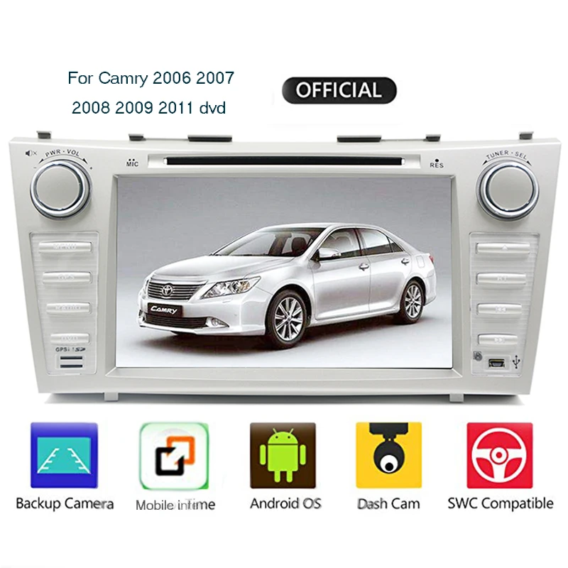 Discount 8"android 9.0 car radio multimedia player For Toyota Camry 2007 2008 2009 2010 2011 2 din car dvd gps navigation stereo 0 Discount 8"android 9.0 car radio multimedia player For Toyota Camry 2007 2008 2009 2010 2011 2 din car dvd gps navigation stereo 0
