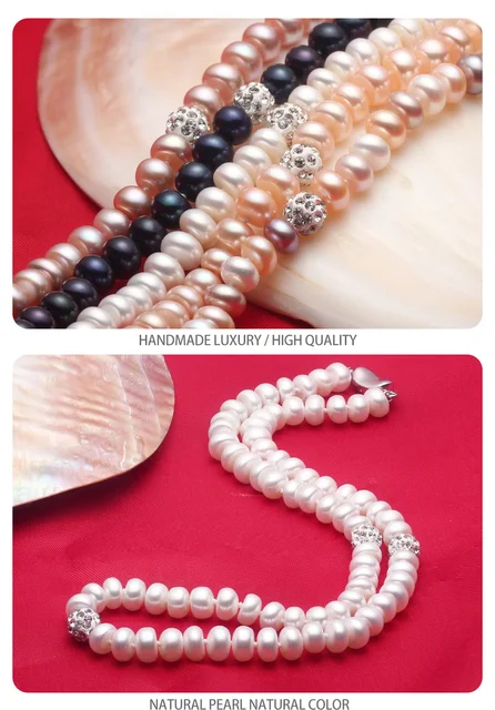 Cauuev 2018 Pearl naszyjnik 925 Sterling Silver Jewelry dla kobiet 8-9mm Crystal Ball Natural słodkowodne perły naszyjnik Biżuteria tanie i dobre opinie Fine Necklaces Freshwater Pearls Srebrny N410001 Klasyczny about 45cm CNAS 16180808931 Chains Necklaces Strona Brak 925 Sterling Cauuev 2018 Pearl naszyjnik 925 Sterling Silver Jewelry dla kobiet 8-9mm Crystal Ball Natural słodkowodne perły naszyjnik Biżuteria tanie i dobre opinie Fine Necklaces Freshwater Pearls Srebrny N410001 Klasyczny about 45cm CNAS 16180808931 Chains Necklaces Strona Brak 925 Sterling