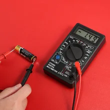 New Style Accessories Digital Multimeter with Buzzer Voltage Ampere Meter Test Probe DC AC LCD