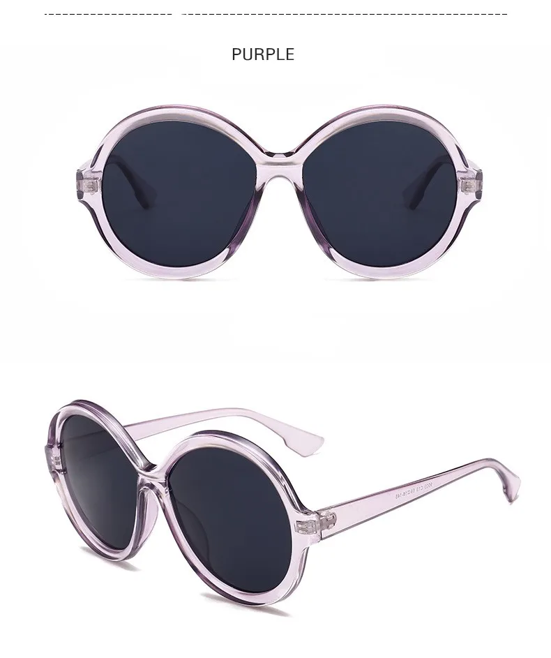 Увеличенные Круглые Солнцезащитные очки женские брендовые дизайнерские солнцезащитные очки женские солнцезащитные очки модные летние солнцезащитные очки Gafas Feminino Oculos De Sol