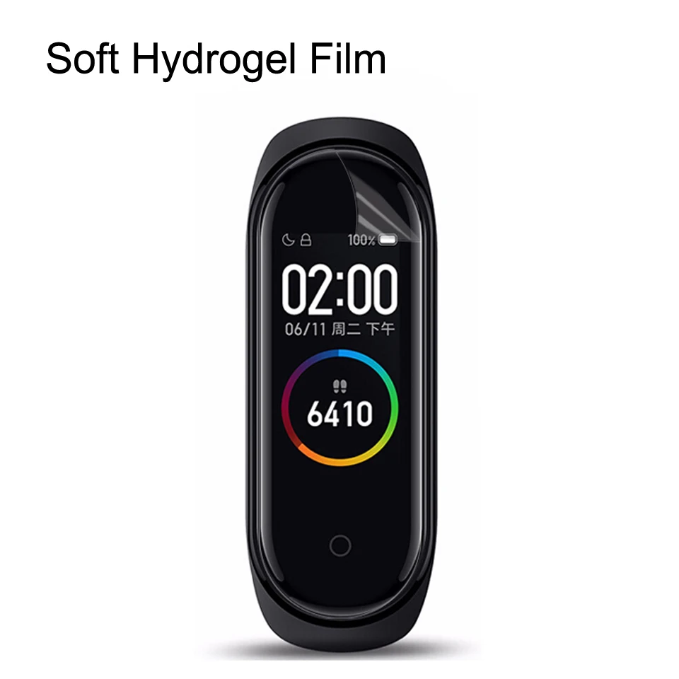 5 шт. Защитная пленка для экрана Xiaomi mi Band 4 3 Pro TPU Hydrogel Flim защитная пленка анти-осень для mi band4