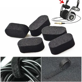 

2 Pair Black Replacement Sponge Headband Head Band Foam Pads Cushions Repair Parts for Koss Porta Pro PP Headphone Headset
