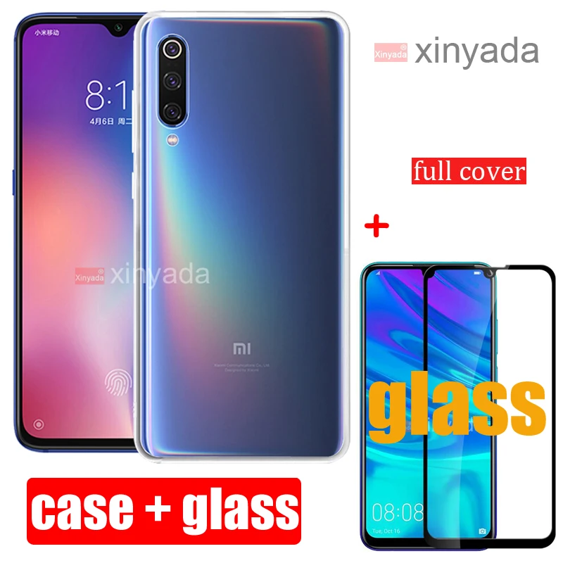 

Soft Clear Case Cover For Xiaomi Mi 9 Mi9 SE Case protective Bumper luxury Silicone TPU Shell Armor coque