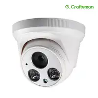 G. craftsman Audio 1080 P POE Full-HD IP Camera 2.8mm Groothoek 2MP Dome Infrarood Nachtzicht CCTV video Surveillance Beveiliging