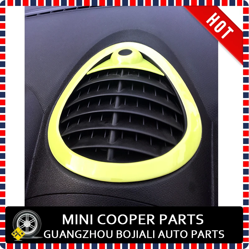mini Cooper R60 yellow color air vent
