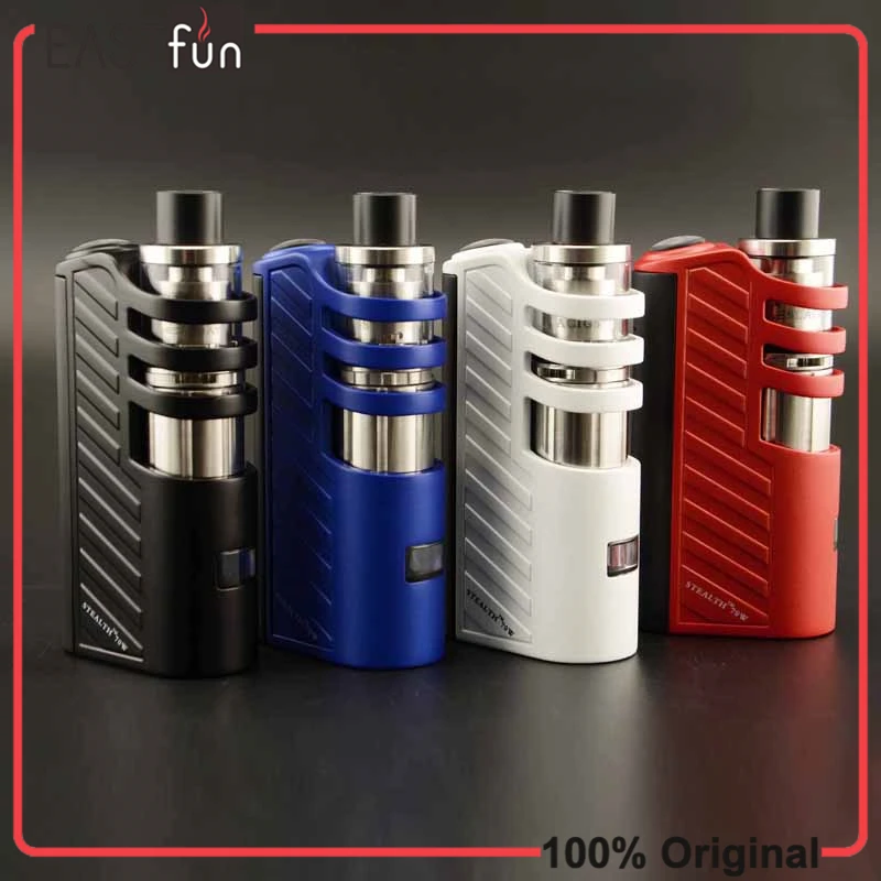 

Original Tesla Stealth 70W Electonic cigarette Kit with Tesla Shadow Tank 3.5ml or The Carrate 22 RTA 2.0ml 70W Stealth box Kit