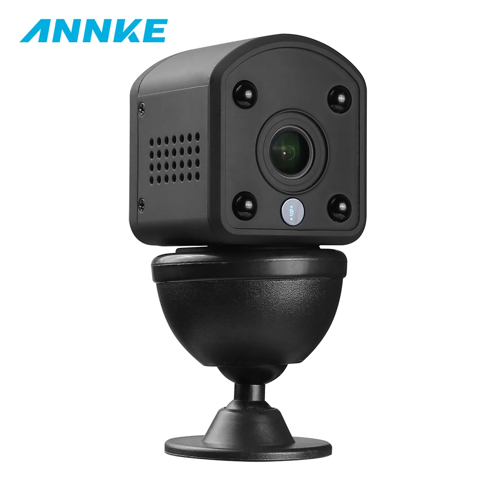 Беспроводная ip камера ANNKE EU 720 P встроенная батарея смарт с Wi Fi 100 Вт видеоняня для