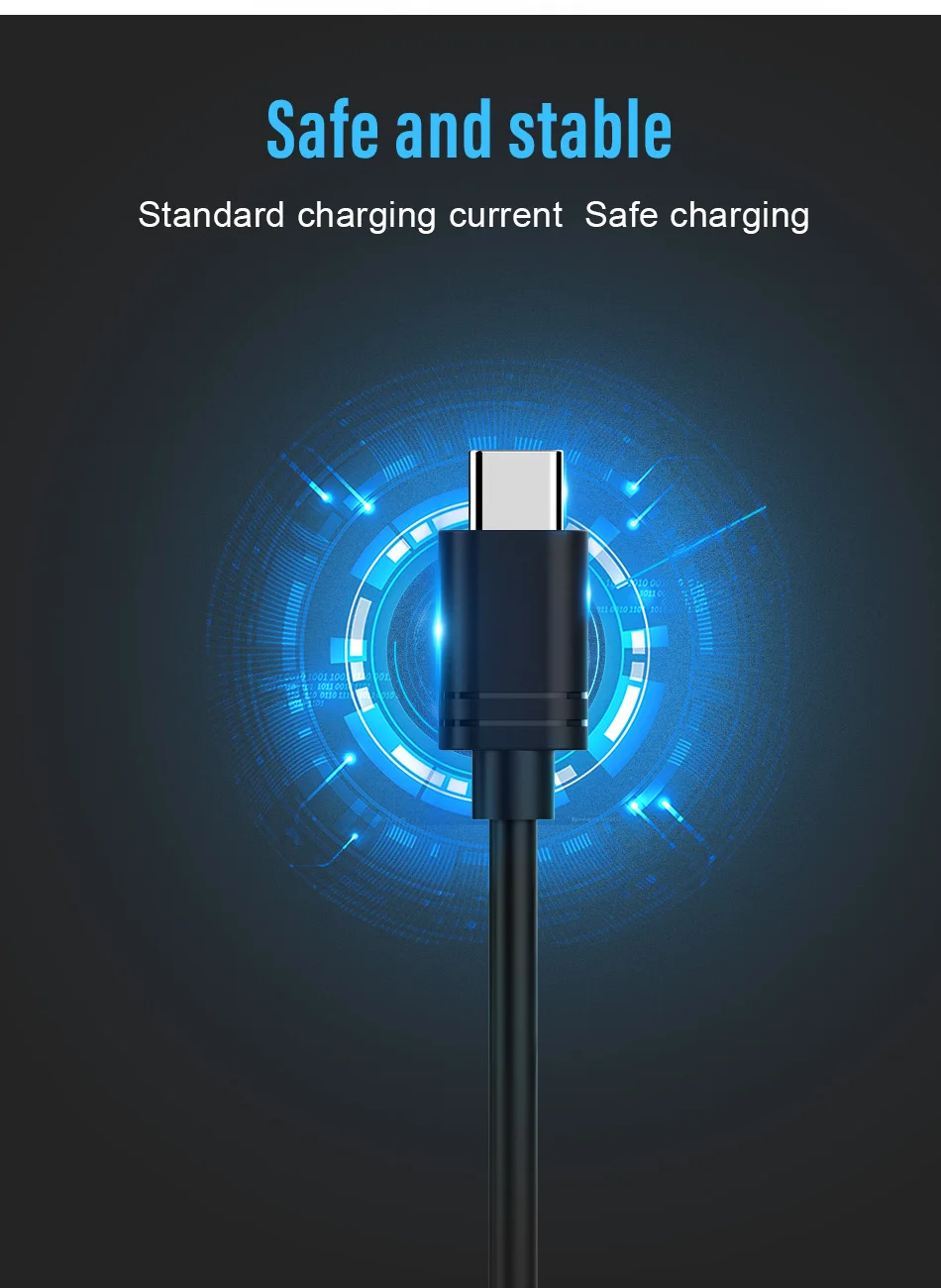 !ACCEZZ USB Cable Type C Charging Cable For Xiaomi 5 6 Samsung Gaxaly S8 S9 Plus Charger Cord For Oneplus 6 5 Fast Charge Cables (7)