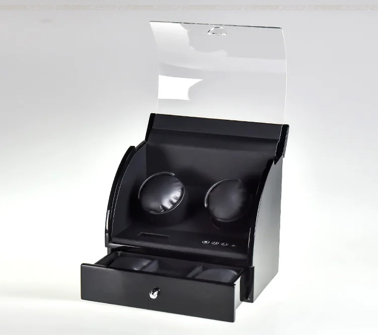 Эксклюзивная шкатулка для часов Япония mabuchi Катушка зажигания для двигателя для 2+ 2 автоматические часы с коробкой цепной моталки чехол для хранения дисплей катушечная моталка