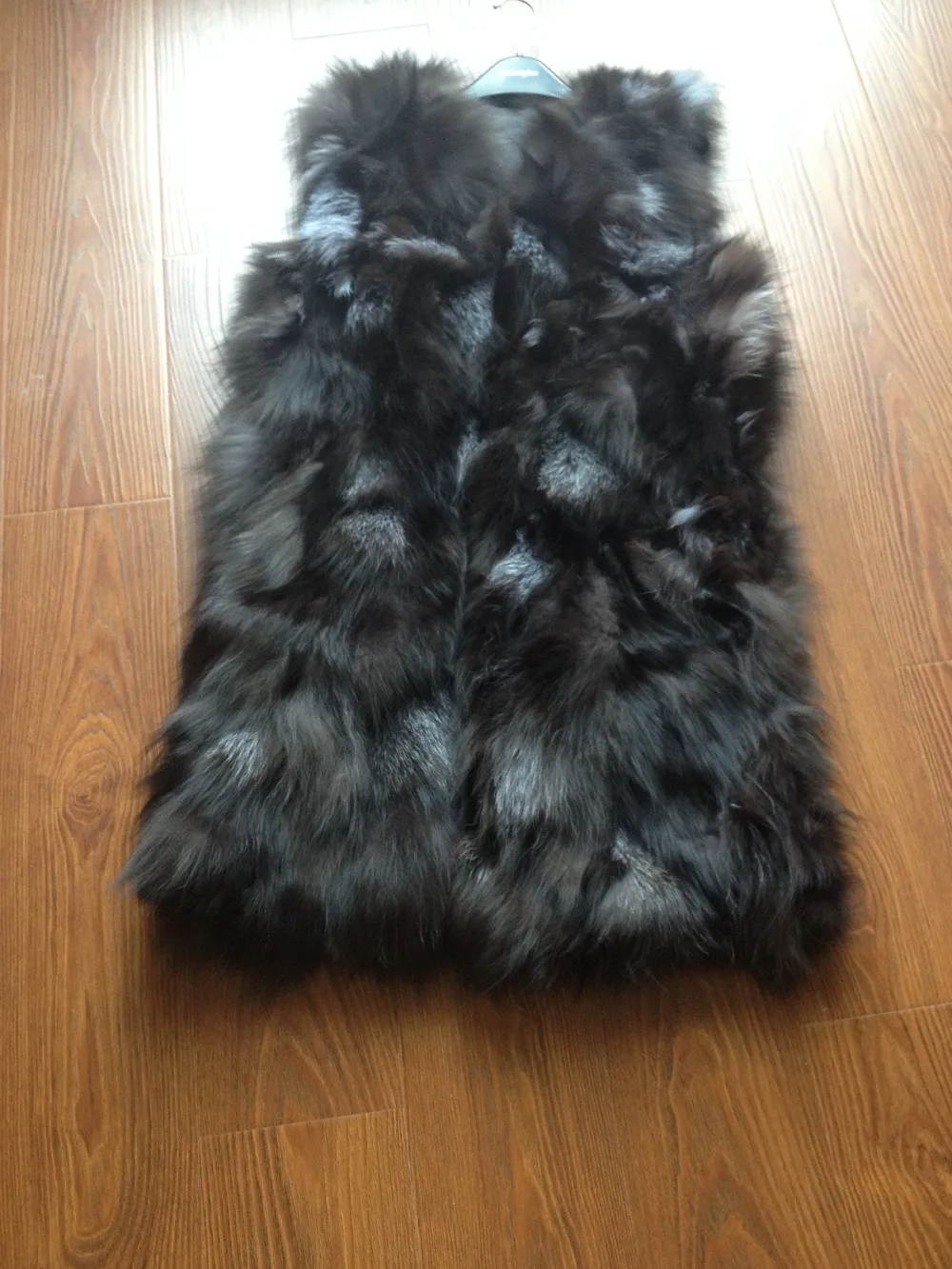 

New Arrival Women Fashion 100% True Fox Fur Vest Real Natural Fox Fur Vest High Selling free shipping TFP625