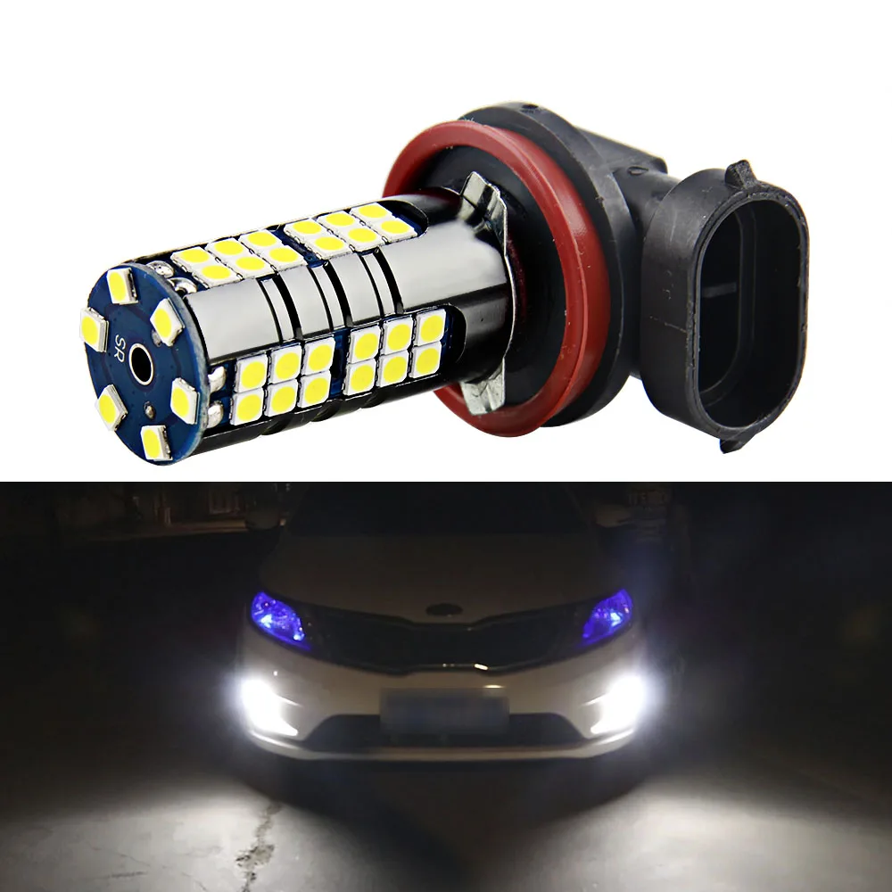 Высокомощный Автомобильный светодиодный H11 H8 H9 (H16 JP) лампы 9005 HB3 9006 HB4 2000LM для