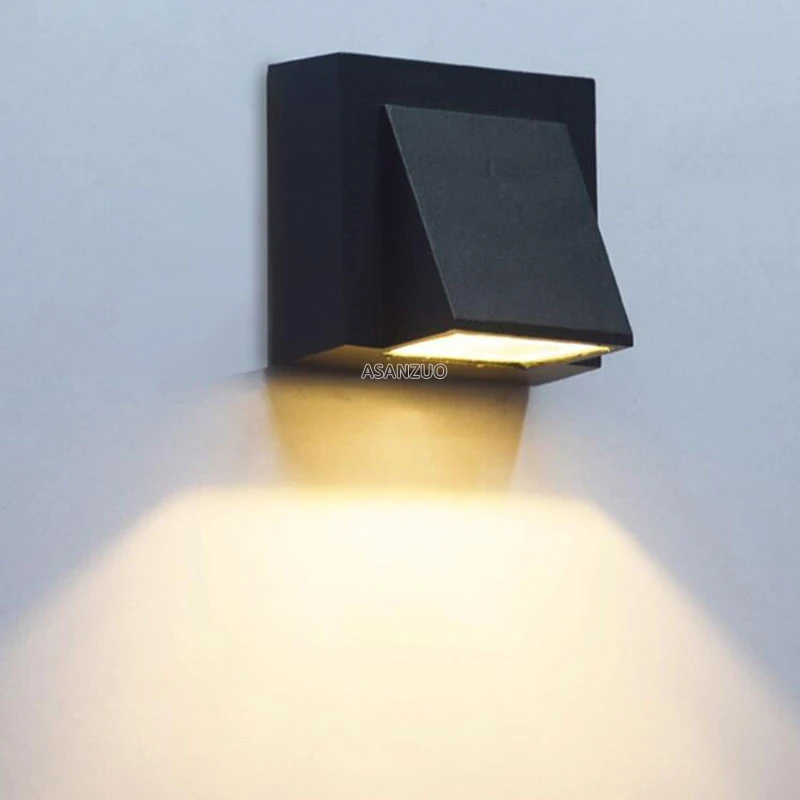 Outdoor Wall Lamp 3W Led porch Lights,Aluminum Lighting Garden Corridor Decoration Waterproof Wall lights Ip65