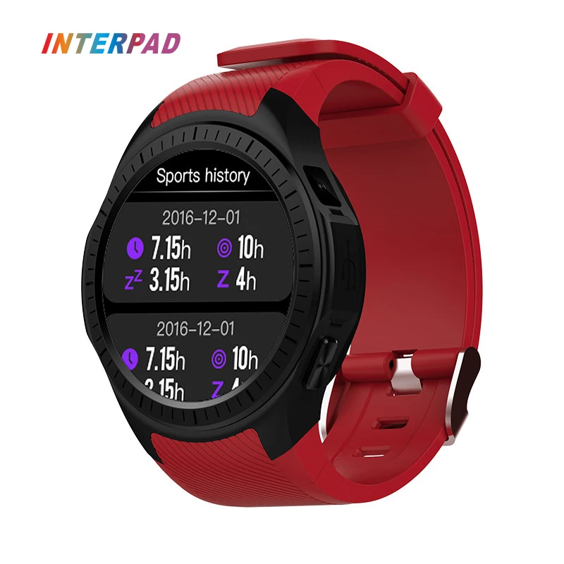 

New Interpad GPS Smart Watch MTK2503 With Heart Rate Monitor Sleep Tracker Smartwatch Support SIM Card For iOS Android