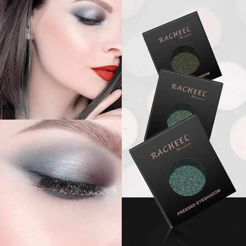 

RACHEL Polarized Eyeshadow Gradient Starry Green Series Eye Shadow Makeup Eye Cosmetic Product