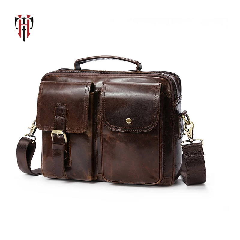 Mens Shoulder Bag With Compartments IUCN Water