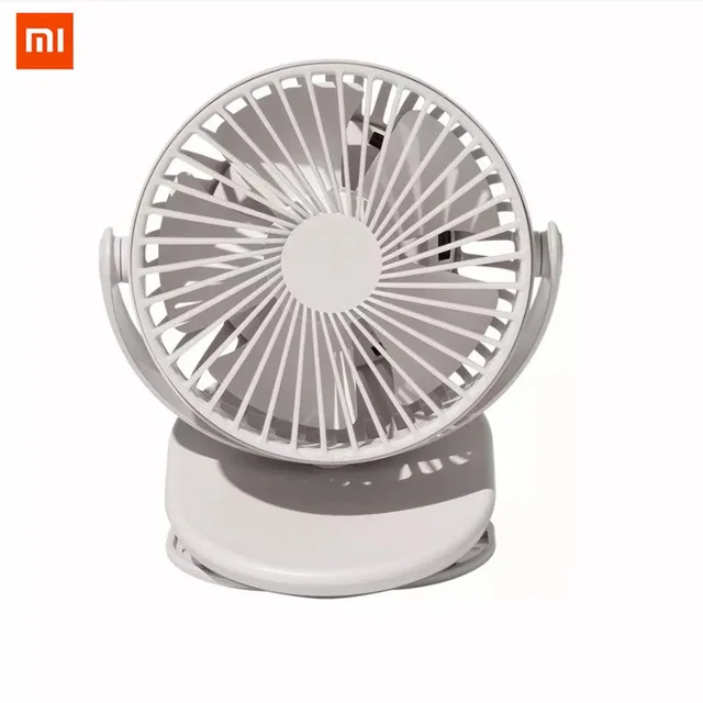 

XIAOMI SOLOVE Clip-on Fan 360 Degree Rotating Mini 3 Speed Handheld USB Electric Fan For Student Dormitory Office Home