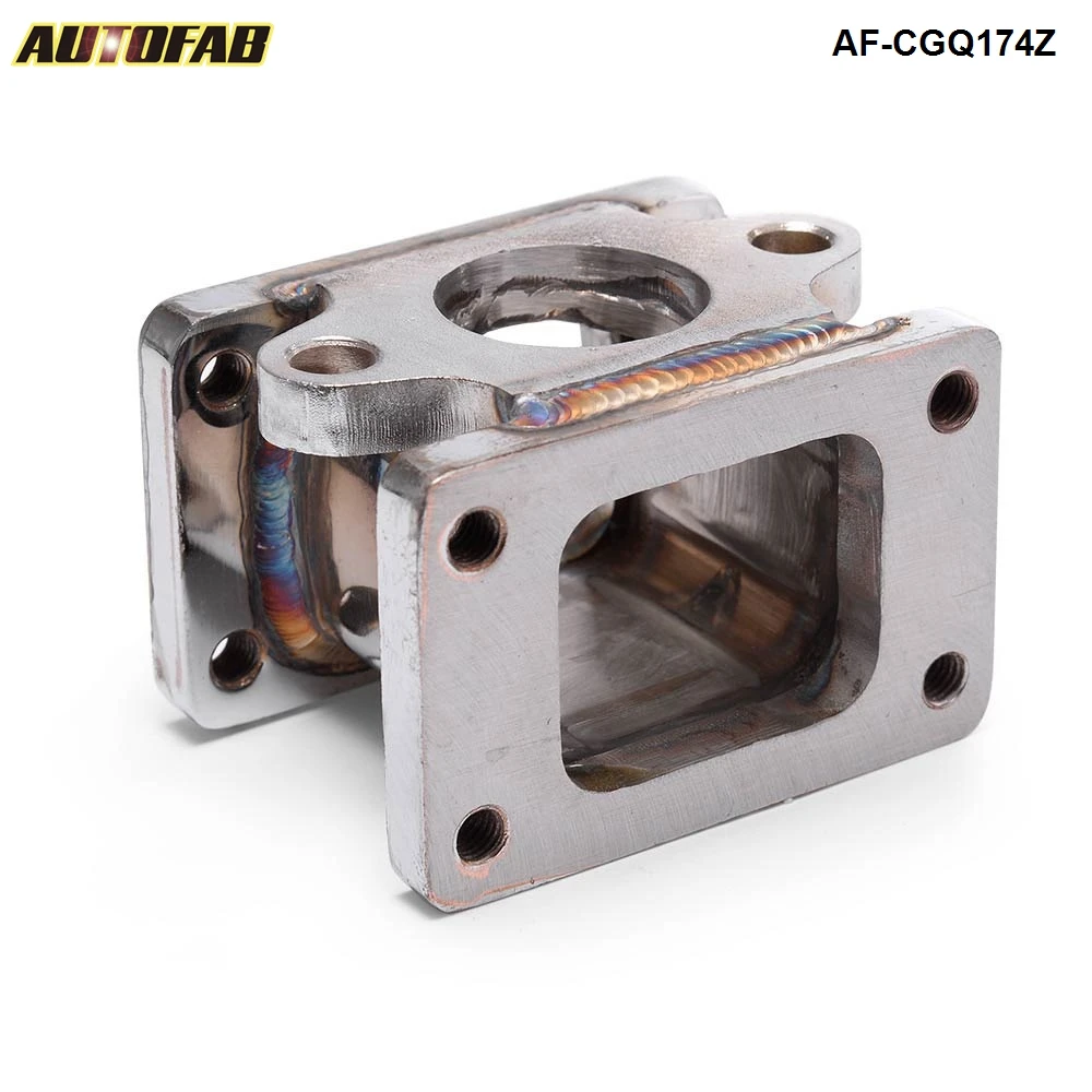 

T25 to T25, T2 to T2 + 38mm Cast Iron Wastegate Flange Manifold Turbo Charge Adaptor Adapter AF-CGQ174Z