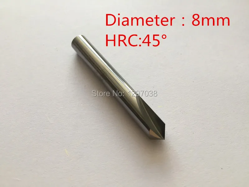 

2pcs/set 90 degree 8mm/10mm/12mm ALLOY CHAMFERING KNIFE CNC Milling Tools cnc drill for Carbon steel