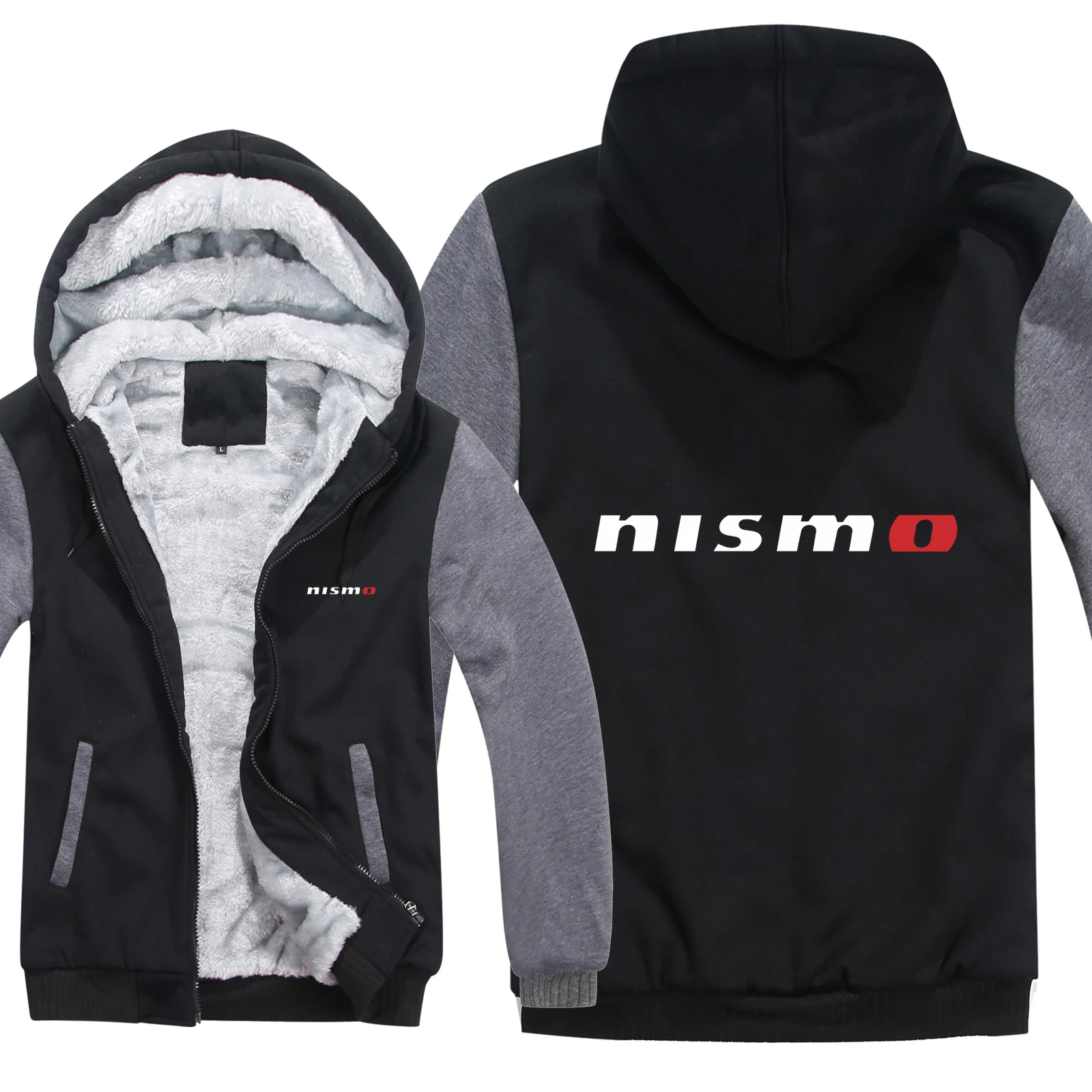 Nismo толстовки для мужчин модная шерстяная куртка с подкладкой Nismo внедорожные толстовки мужские пальто пуловер