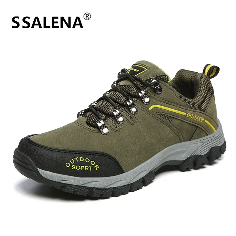

Men Breathable Hiking Shoes Men Anti-slippery Trekking Trail Sneakers Man Military Tactical Combat Army Trainers AA51841