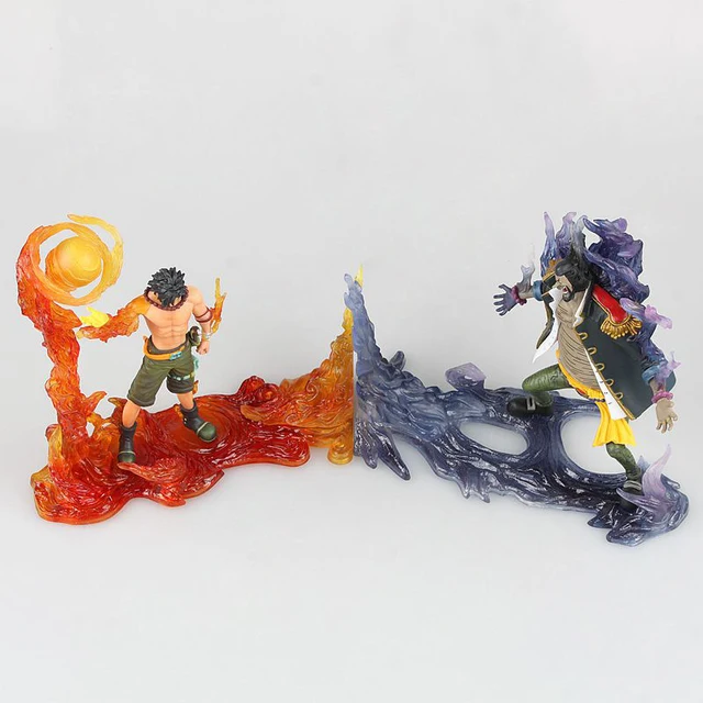One Piece 2pcs Set The Rival Ace Vs Black Beard Action Figures Ace Vs Marshall D Teach Doll Pvc Figure Brinquedos Anime 14cm One Piece 2pcs Set The Rival Ace Vs Black Beard Action Figures Ace Vs Marshall D Teach Doll Pvc Figure Brinquedos Anime 14cm