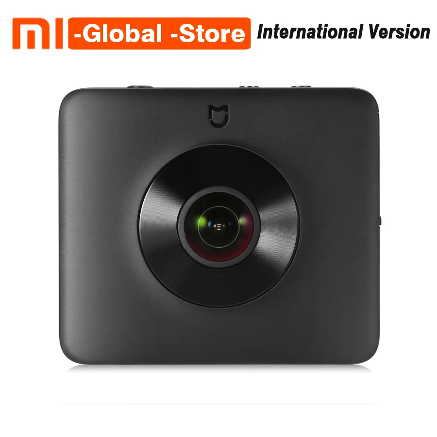 

Global Version Xiaomi Mijia Sphere 360 Panorama Action Camera 23.88MP Sensor Ambarella A12 3.5K Video Recording WiFi Bluetooth