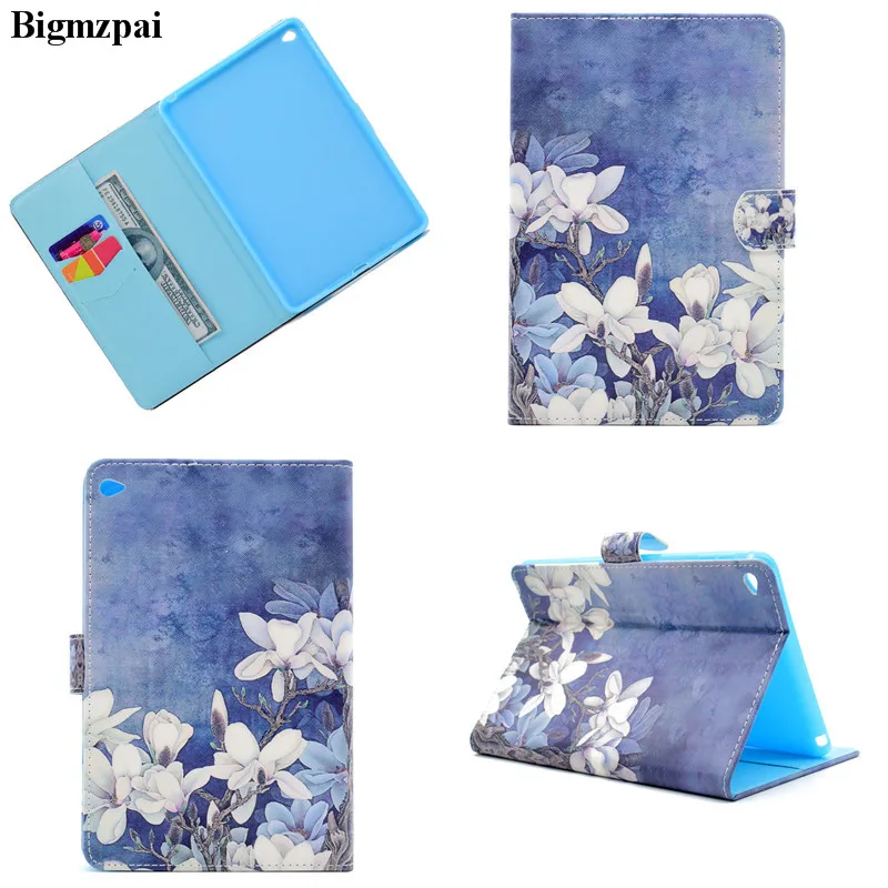 2017 New 3D Print Leather Case for iPad mini 4 Tablets