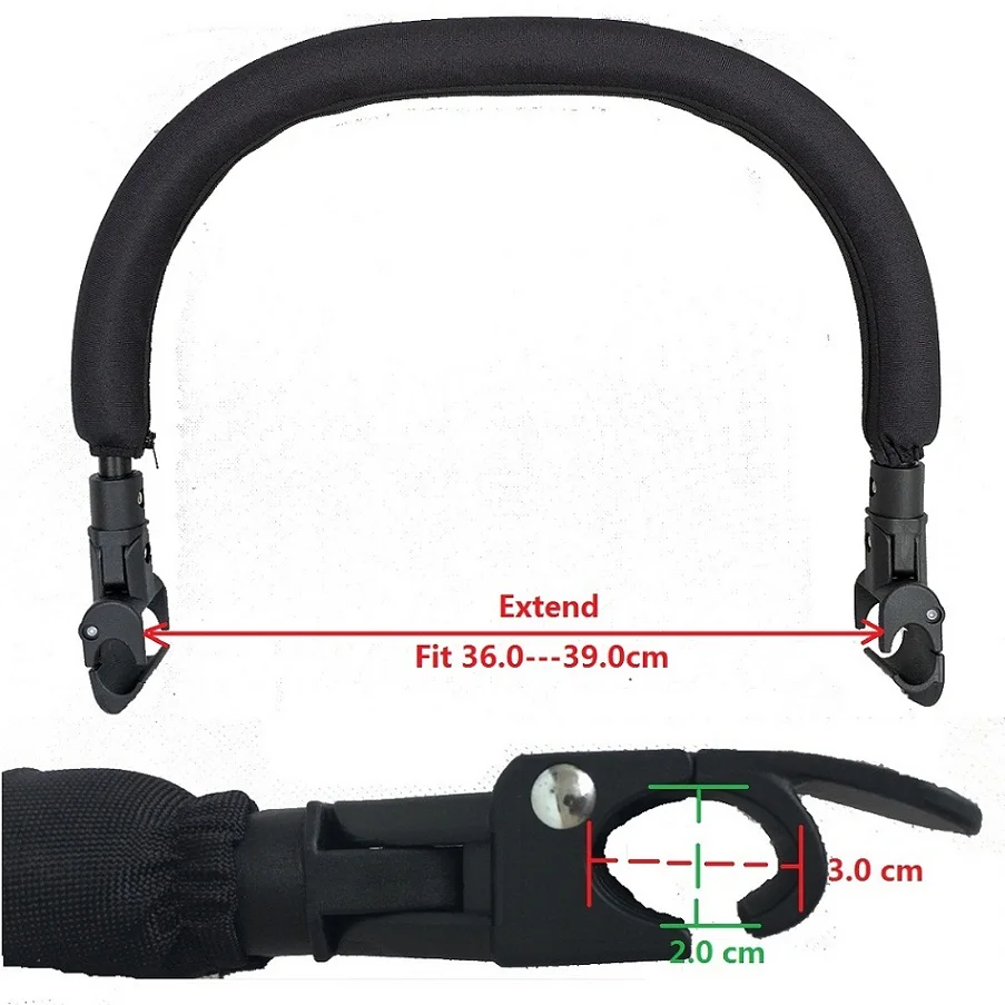 used baby strollers near me Baby Stroller Accessorie Armrest for Yoya Bent Tube Bumper for Babyzen Yoyo Carriage Handrail for Babytime Babythrone Vovo Vinng baby stroller accessories essentials Baby Strollers