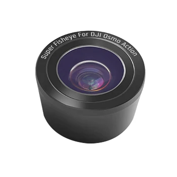 

Fisheye Lens Anti-Shake Portable Camera Lens Filters For Dji Osmo Action Camera Fish Eye Lens