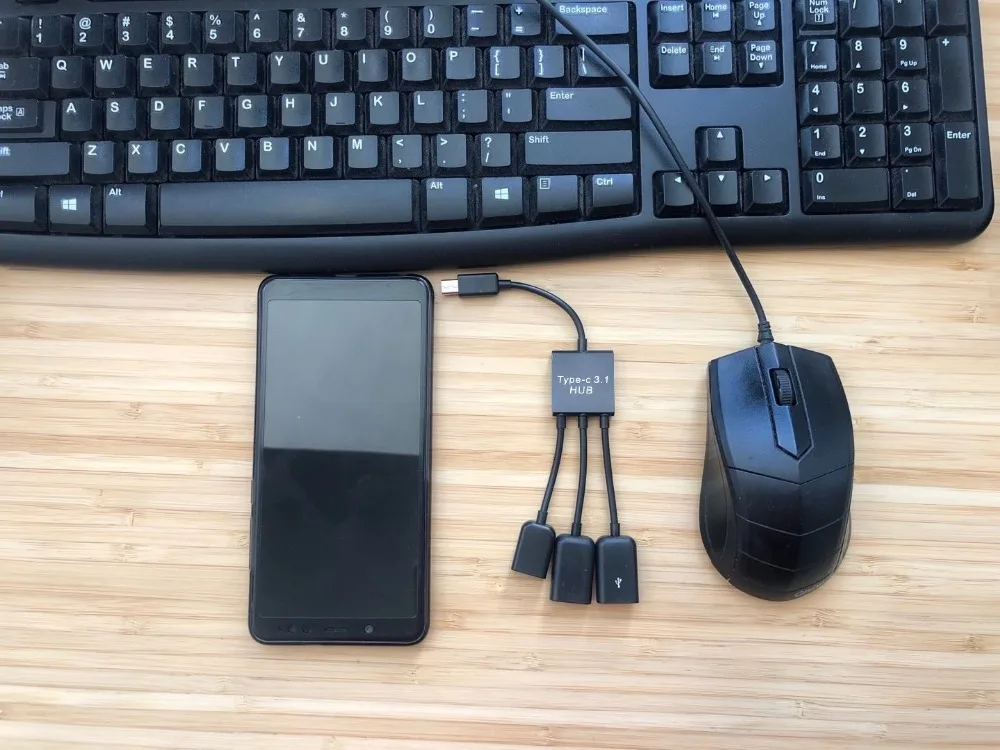 3 в 1 Type-C к Micro USB 2 0 хост зарядного устройства OTG хаб кабель адаптер для Huawei Honor Maimang