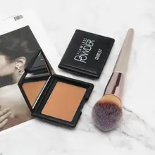 1 шт. горячая распродажа Новые невидимые поры для лица шелковистый Гладкий прессованный порошок натуральная основа фиксирующий Макияж Красота для лица Натуральный косметический