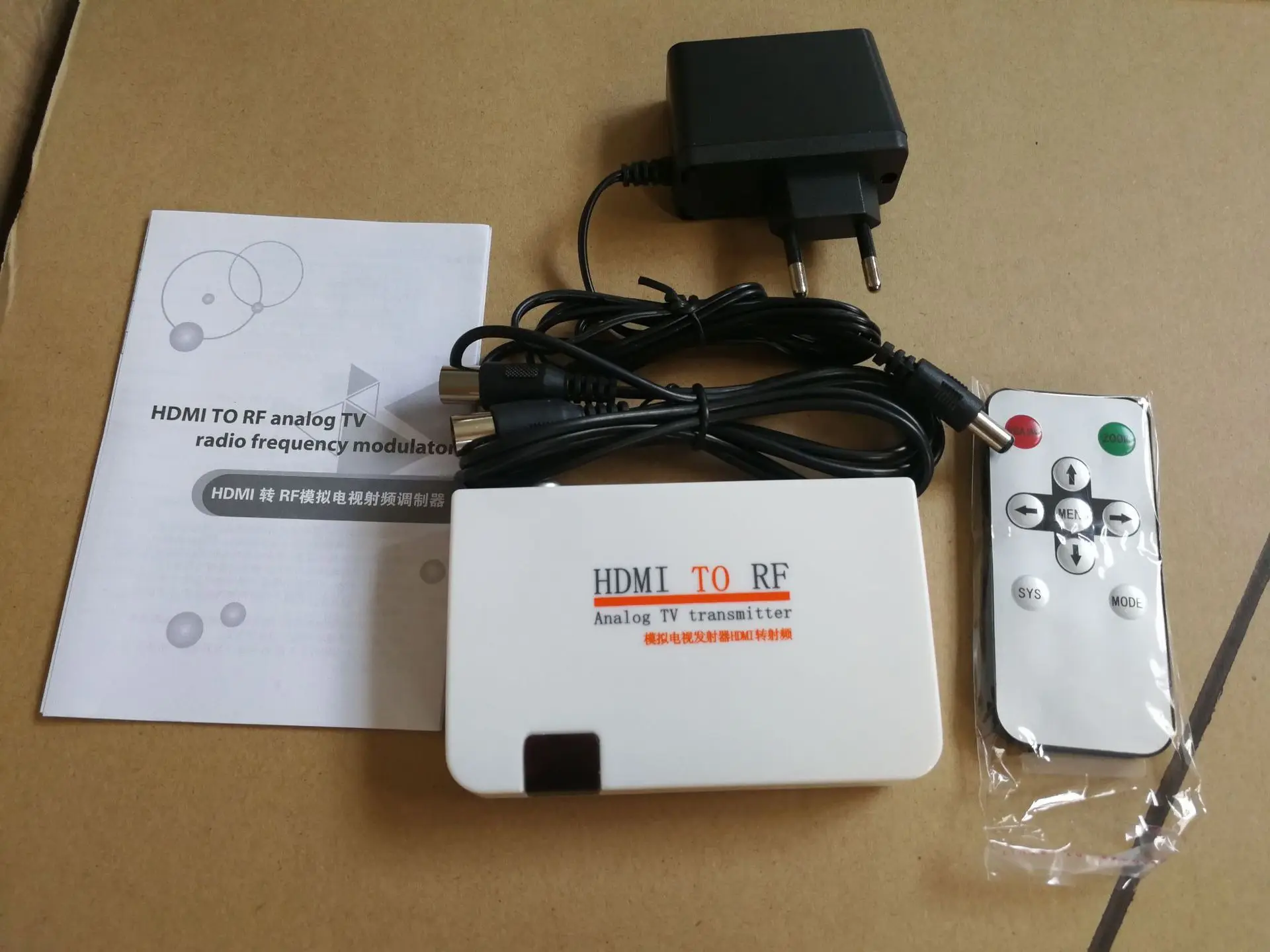 Передатчик HDMI на RF для радиочастотного сигнала модулятора высокой